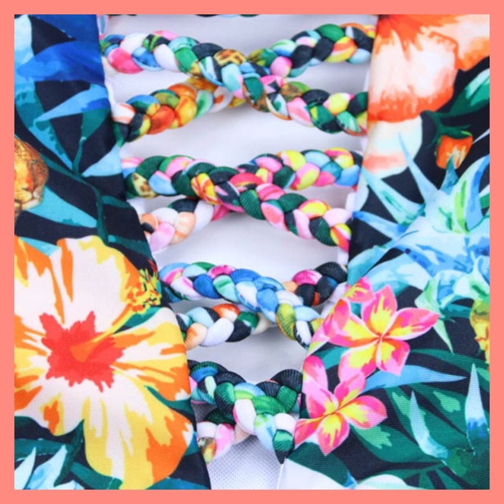 last one!!🏖BEAUTIFUL TROPICAL MONOKINI🏖 - Picture 4 of 6